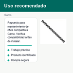 Resorte Acerado De 33 Vueltas Gamo - vista 5