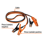 Cables pasa corriente 3 m, 225 A, 8 AWG, con funda, Truper - vista 3