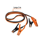 Cables pasa corriente 3 m, 225 A, 8 AWG, con funda, Truper - vista 2