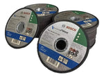 Discos Abrasivos Bosch Corte P/ Metales 4 1/2 Pulg. Acero-acero - vista 1