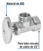 Llave Angular 1/2 , Multivuelta, Roscable, Blíster, Foset - vista 3