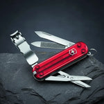 Navaja De Bolsillo Pequeña Victorinox Nail Clip 580 Rojo - vista 3