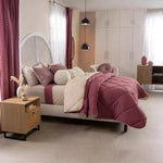 Edredón Queensize Girona +2 Funda +cojin+ Cubre Vianney Rosa - vista 4