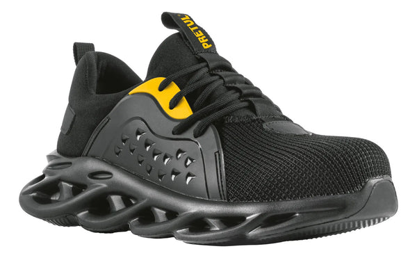 Tenis De Seguridad 26mx 8us C/casquillo Metalico Pretul 29907