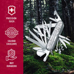 Victorinox Navaja Swiss Champ Silvertech 31 Usos Traslúcido - vista 7