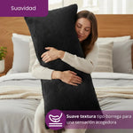 Almohada Invernal Abrazable Alpes Negro Vianney - vista 2