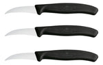 Cuchillo Victorinox Mondador Curvo 6cm Pack 3 Negro 6.7503 - vista 1