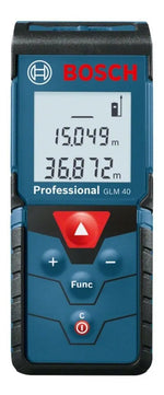 Medidor Láser Bosch Glm 40 Alcance 40m Con Estuche - vista 3