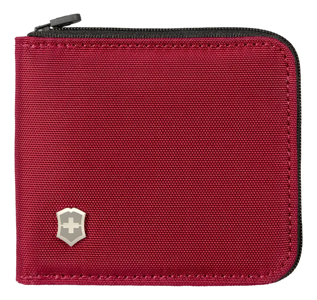 Billetera Roja Victorinox Zip-around Documents 611970