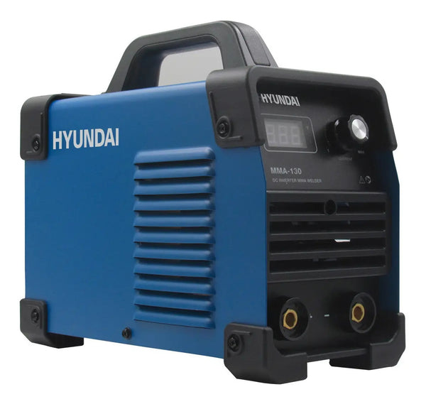 Soldadora Inverter Profesional Hyundai Mma-130 Azul