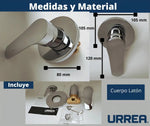 Monomando Para Regadera Sencillo Urrea 102cl - vista 3