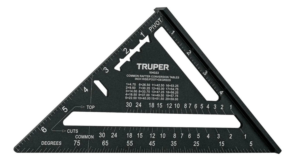 Escuadra 7 De Aluminio Para Muros De Yeso 104023 Truper