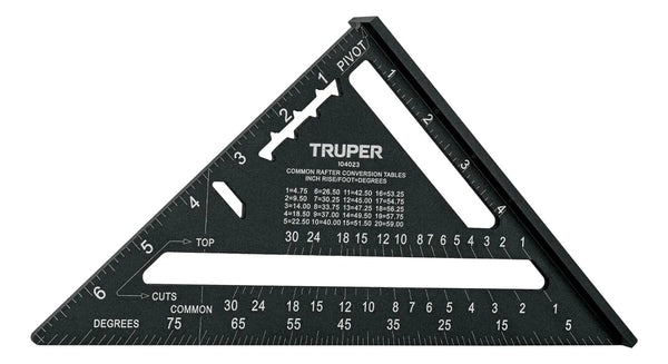 Escuadra 7 De Aluminio Para Muros De Yeso 104023 Truper