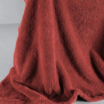 Toalla Vianney Mawi 170x90 Cm Microfibra Color Rojo Liso - vista 3