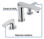 Mezcladora Para Lavabo Foset Riviera 45188 Cromado - vista 3
