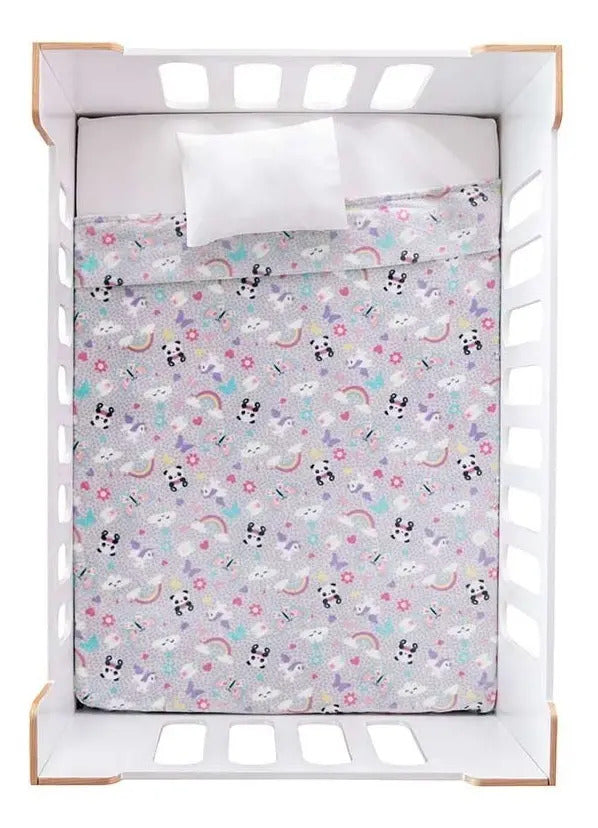 Cobertor Ligero Baby Panda 100 X 74cm Vianney