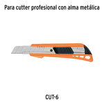 Hoja Repuesto Cutter 10 Unidades 18mm Truper 16965 - vista 7