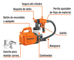Pistola Para Pintar Eléctrica De 600 W Truper 15383 - vista 2