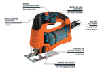 Sierra Caladora 550 W 127 V Velocidad Variable Truper 15420 - vista 3