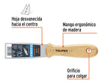 Espatula Flexible 1 Pulgada 25 Mm Mango Madera Truper 14447 - vista 2