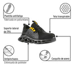 Tenis De Seguridad 26mx 8us C/casquillo Metalico Pretul 29907 - vista 3