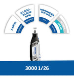 Dremel 3000 Mototool C/1 Aditamento Y 26accesorios + Maletín - vista 4