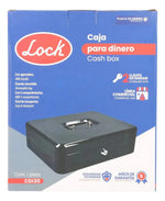 Caja Metálica Lock Cdi30 Para Dinero Con Charola Removible - vista 9