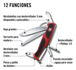 Navaja Multiuso Victorinox 12 Herramientas 0.9663.MC Rojo - vista 4