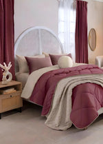 Edredón Queensize Girona +2 Funda +cojin+ Cubre Vianney Rosa - vista 2