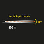 Linterna Recargable Reflectora De Led 200 Pretul 24091 - vista 6