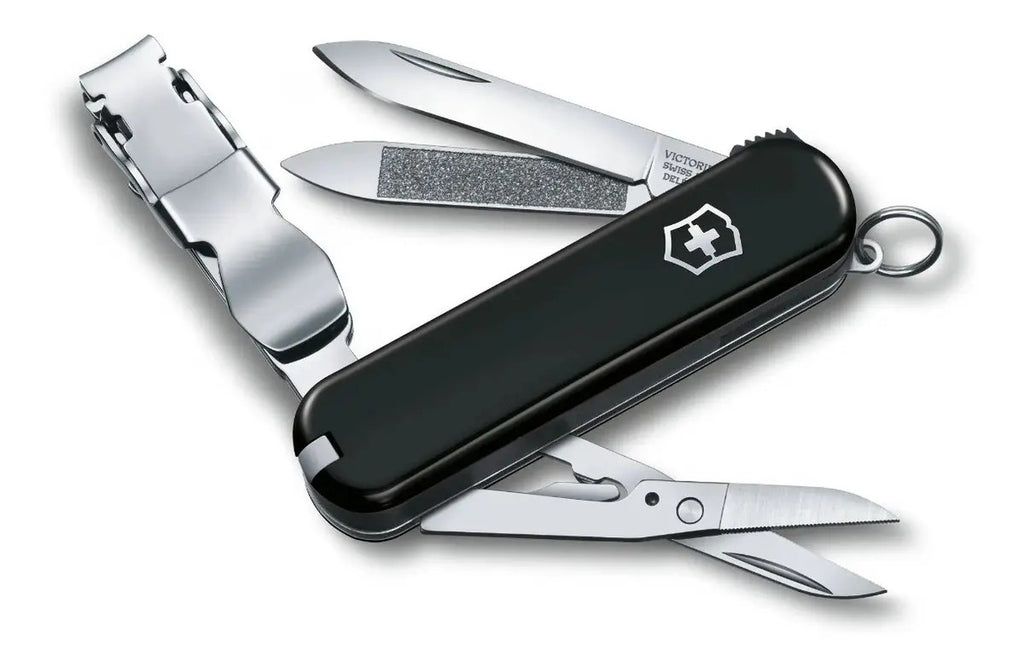 Victorinox Navaja Nail Clip 580, 8 Usos Color Negra