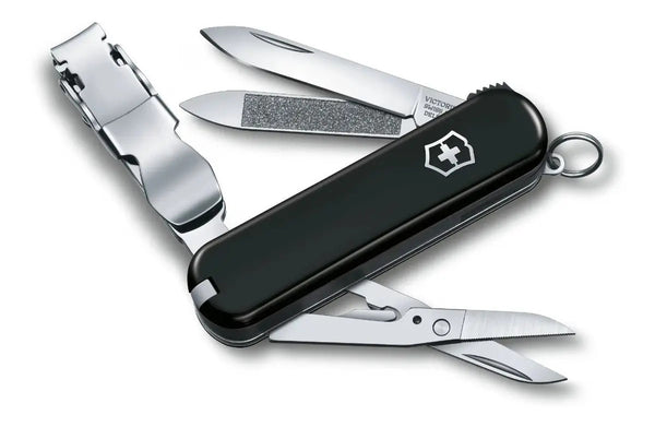Victorinox Navaja Nail Clip 580, 8 Usos Color Negra