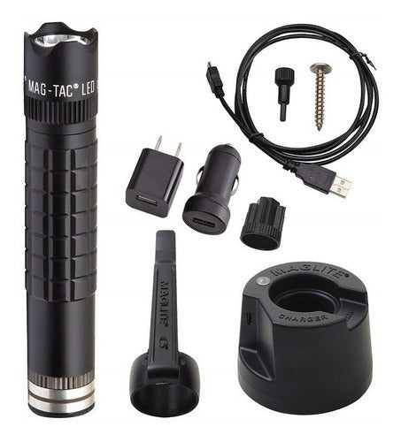 Linterna Lampara Tactica Recargable Maglite Magtac 500482