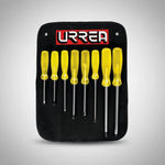 Juego De 8 Destornilladores Ámbar Combinado Urrea 9600d - vista 3