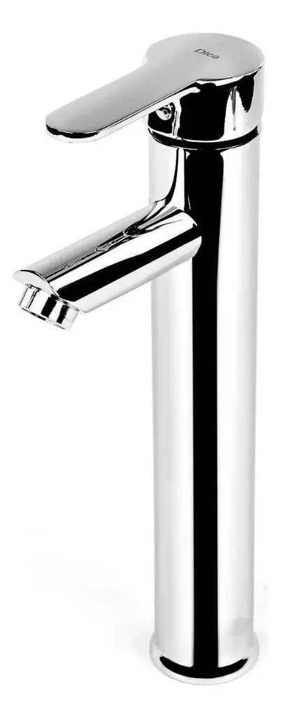 Monomando Alto Para Lavabo Acero Inox Dica 4439