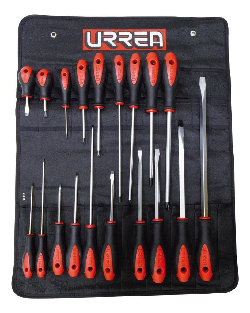 Juego De 19 Destornilladores Bimaterial Combinado Urrea8600e