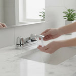 Mezcladora De 4  Para Lavabo Con Manerales 4038 Dica - vista 3