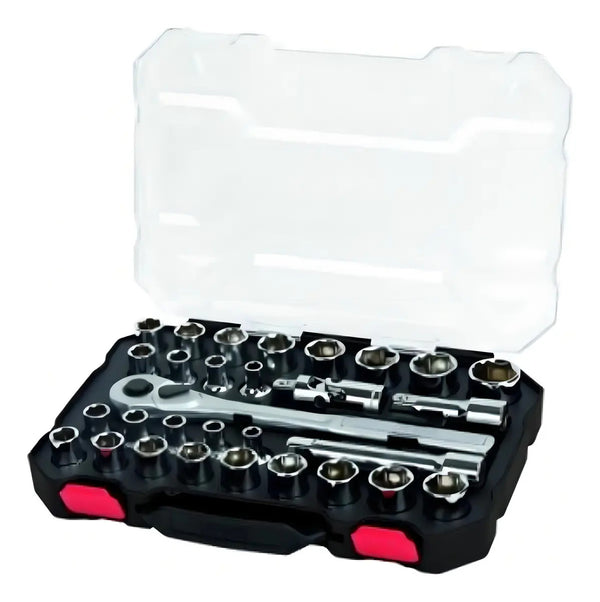 Juego Dados Y Accesorios Combinados 30pz 1/2 Urrea
