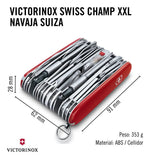 Victorinox Navaja Swiss Champ Xxl, De Colección 73 Usos Rojo - vista 3