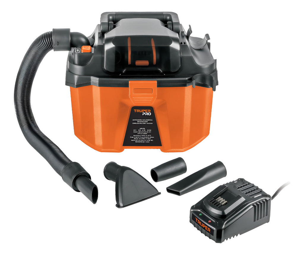 Aspiradora Inalámbrica Seco/mojado 20v Truper Pro 103955