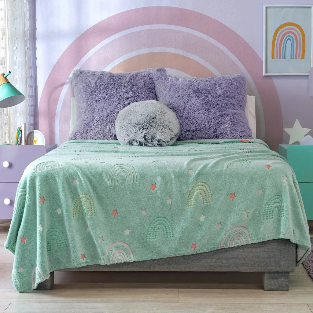 Cobertor Ligero Mat / Ind Dreams Brilla En Oscuridad Vianney