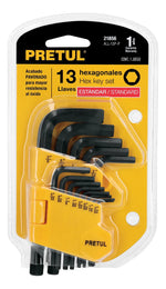 Juego De 13 Llaves Allen Standard, Pretul, 21856 - vista 4
