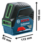 Nivel Láser Bosch Gcl 2-15 G 15 M Líneas Y Puntos De Plomada - vista 4
