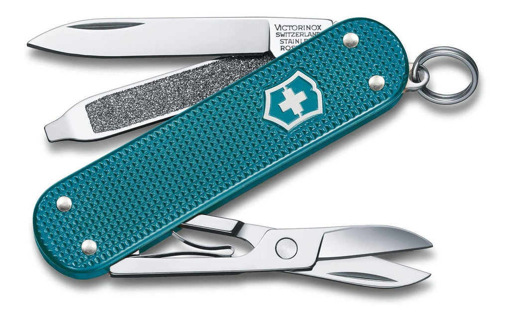 Victorinox Navaja Classic Alox Colors, Wild Jungle, 5 Usos Color Wild Jungle
