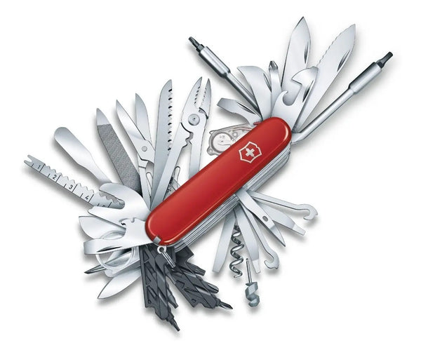 Victorinox Navaja Swiss Champ Xxl, De Colección 73 Usos Rojo