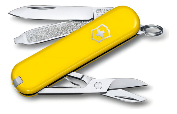 Navaja Victorinox Classic Sd 0.6223 Colores 7 Usos Color Amarillo