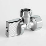 Llave Angular 1/2 X 1/2 1/4 De Vuelta Basic Foset 48028 - vista 3