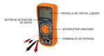 Multímetro Digital Profesional C/rms Verdadero Truper 10402 - vista 6