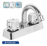 Mezcladora Abs Lavabo 4 Cuello Curvo Cromado Foset 49282 - vista 3