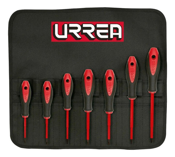 Juego De 7 Destornilladores Bimaterial 1000 Volts Urrea